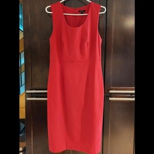 Cherry red shift dress size large
